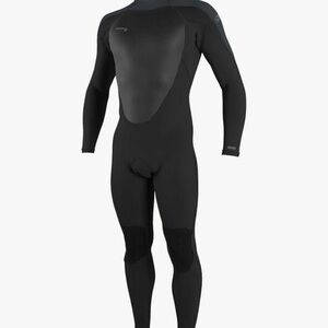 O'Neill Men's Black and Gray Full Body Rash Guard